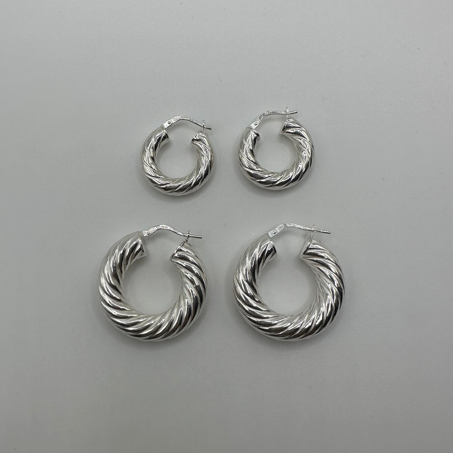 Large Chunky Hoops