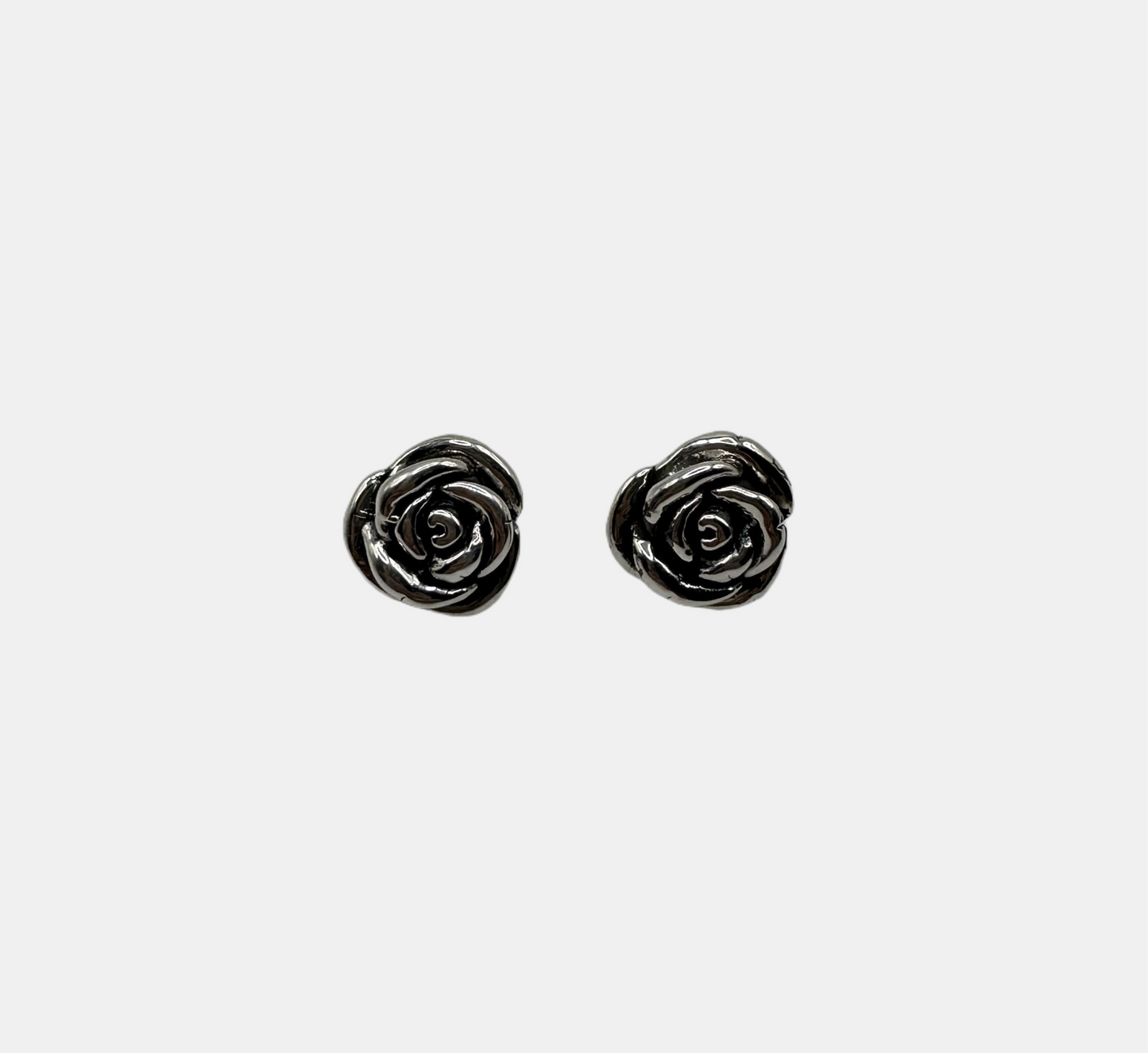 Rose earrings